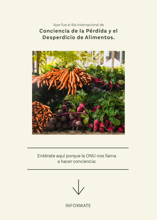 Día Internacional de Conciencia de la Pérdida y el Desperdicio de Alimentos
