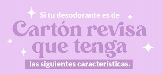 Importante: Revisa tu Desodorante de Cartón
