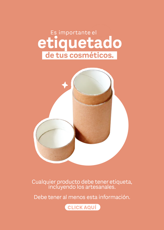 Las Etiquetas Si Importan: todo producto cosmético debe llevar etiqueta