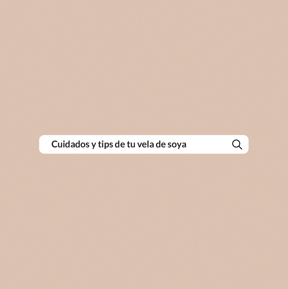 Cuidados y tips de tu vela de soya