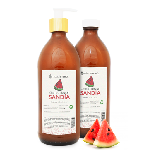 FAMILIA NATURAL Champú Natural Infantil - Sandía 480 mL.