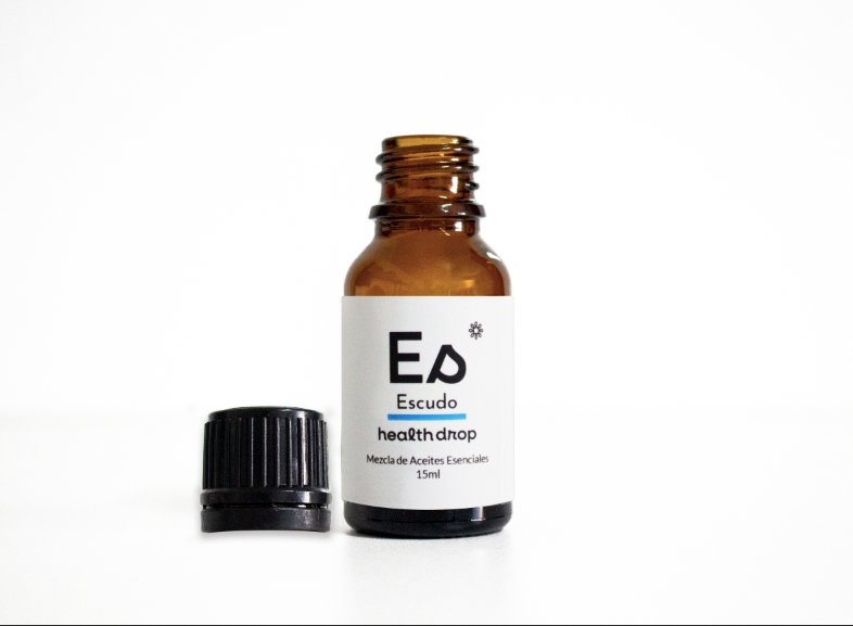 HEALTH DROP AROMATERAPIA - Mezcla de Aceites Esenciales - Escudo 15 mL.