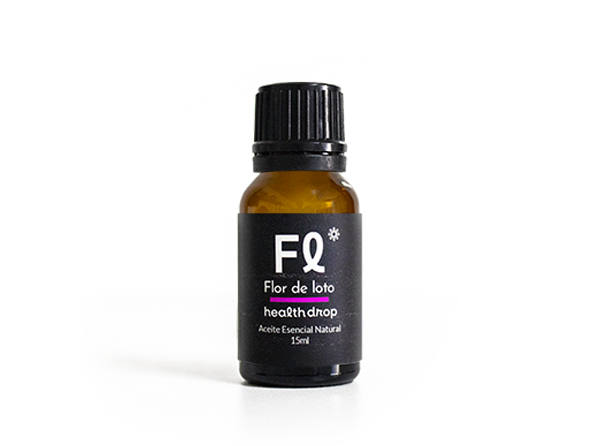 HEALTH DROP AROMATERAPIA - Aceite Esencial Natural - Flor De Loto (Nelumbo Nucifera Essential Oil) 15 mL.