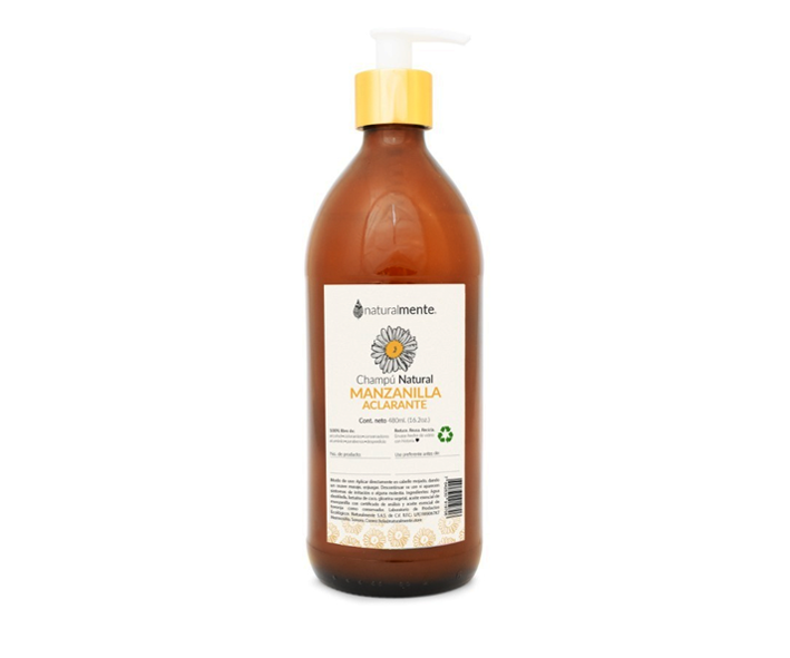 FAMILIA NATURAL Champú Natural Infantil - Manzanilla 480 mL.