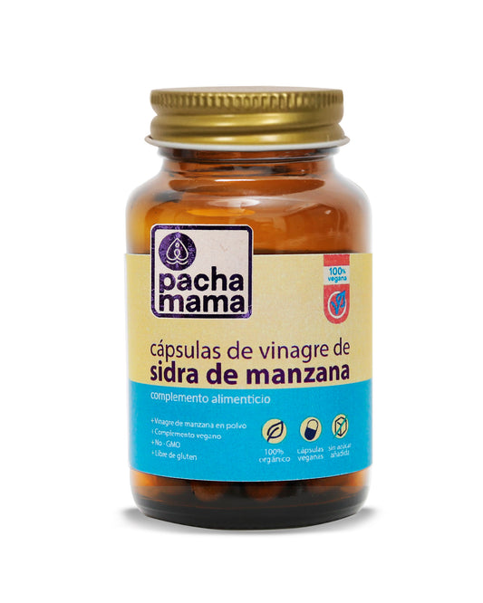 PACHAMAMA - Vinagre de Manzana - 500mg - 30 Cápsulas Vegetales
