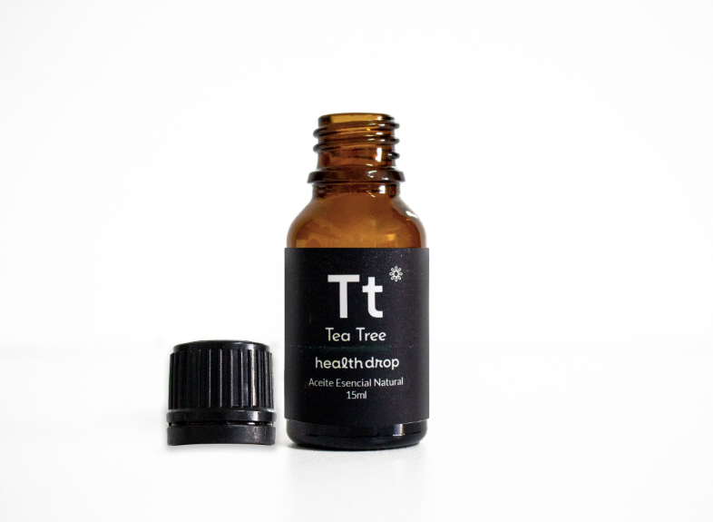 HEALTH DROP AROMATERAPIA - Aceite Esencial Natural - Tea Tree (Melaleuca alternifolia) 15 mL.