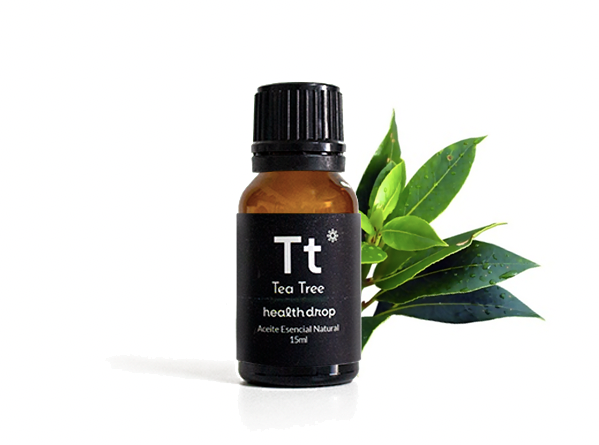 HEALTH DROP AROMATERAPIA - Aceite Esencial Natural - Tea Tree (Melaleuca alternifolia) 15 mL.