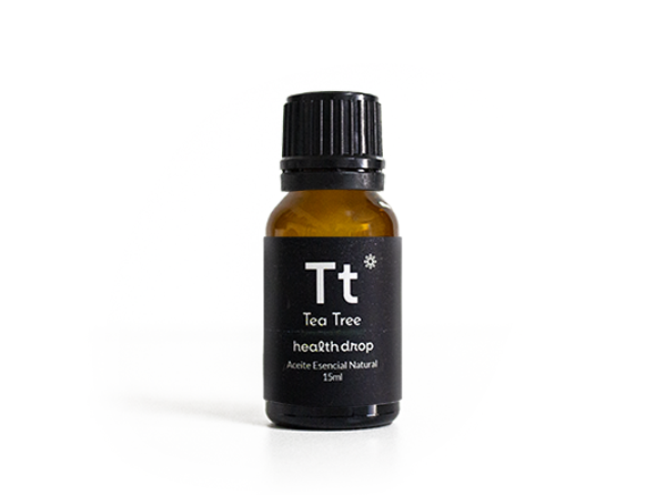 HEALTH DROP AROMATERAPIA - Aceite Esencial Natural - Tea Tree (Melaleuca alternifolia) 15 mL.