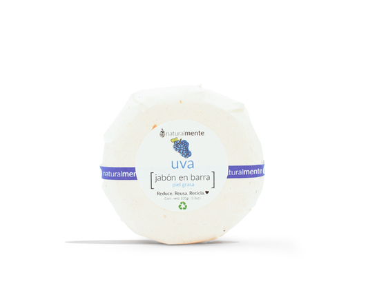 FAMILIA NATURAL Jabón Natural Infantil en Barra - Uva 100 gr.