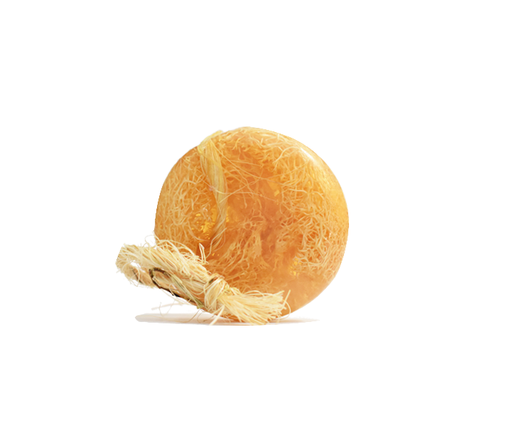 NATURALMENTE Jabón Corporal de Cedro + Ciprés con Luffa 85 gr.