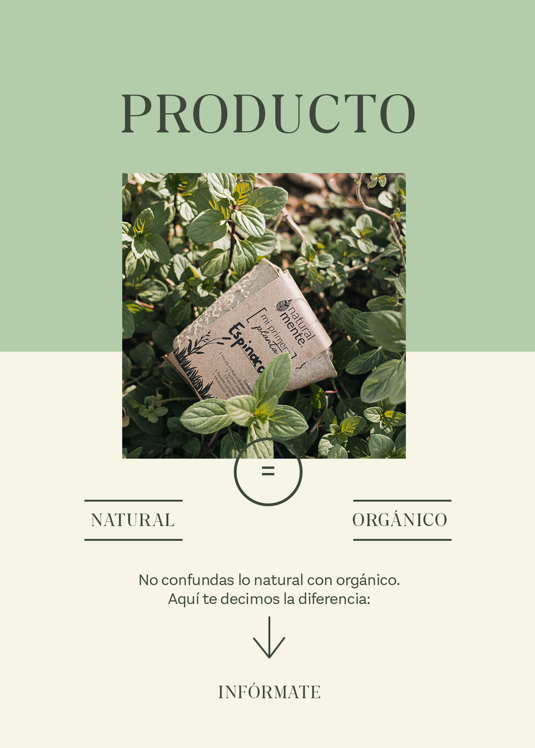 ¿Producto natural es igual a orgánico?