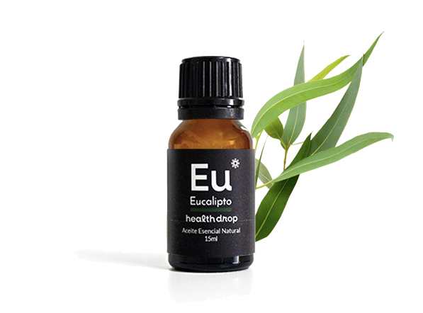 HEALTH DROP AROMATERAPIA - Aceite Esencial Natural - Eucalípto (Eucalyptus globulus) 15 mL.