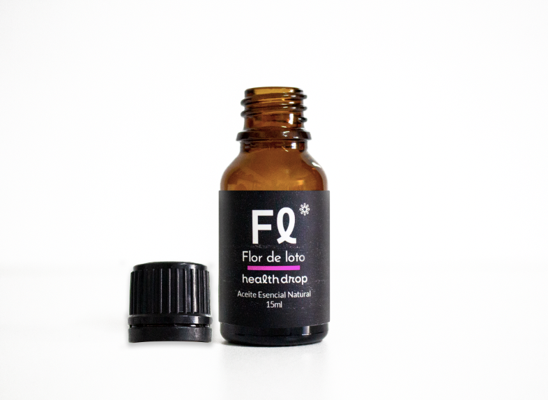 HEALTH DROP AROMATERAPIA - Aceite Esencial Natural - Flor De Loto (Nelumbo Nucifera Essential Oil) 15 mL.