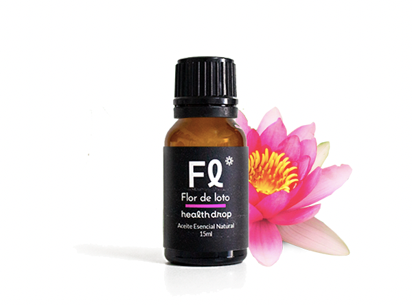 HEALTH DROP AROMATERAPIA - Aceite Esencial Natural - Flor De Loto (Nelumbo Nucifera Essential Oil) 15 mL.