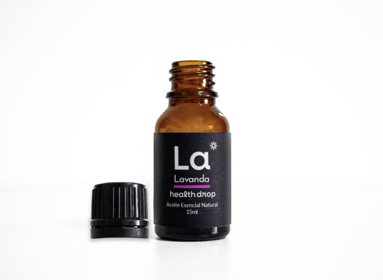 HEALTH DROP AROMATERAPIA - Aceite Esencial Natural - Lavanda (Lavandula angustifolia) 15 mL.15 ML.