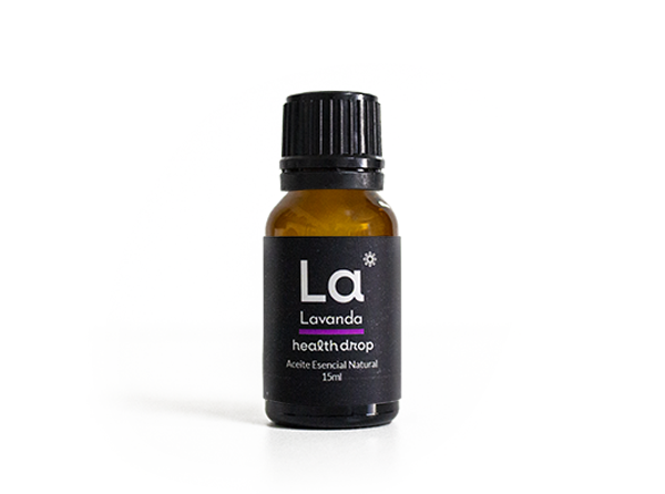 HEALTH DROP AROMATERAPIA - Aceite Esencial Natural - Lavanda (Lavandula angustifolia) 15 mL.15 ML.