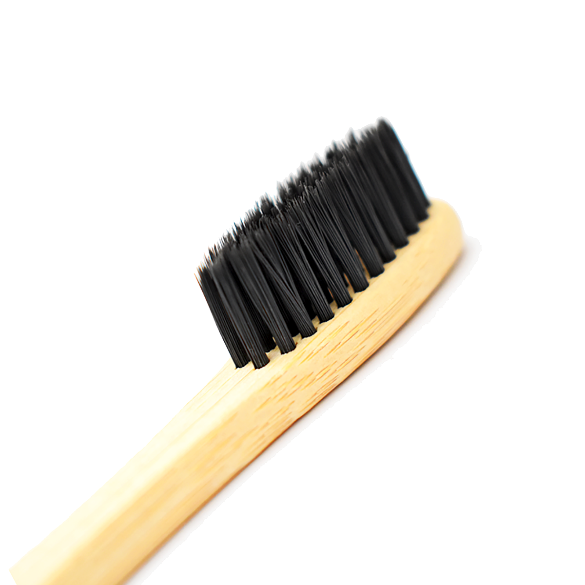 Bamboo And Bristle Toothbrush With Active Charcoal